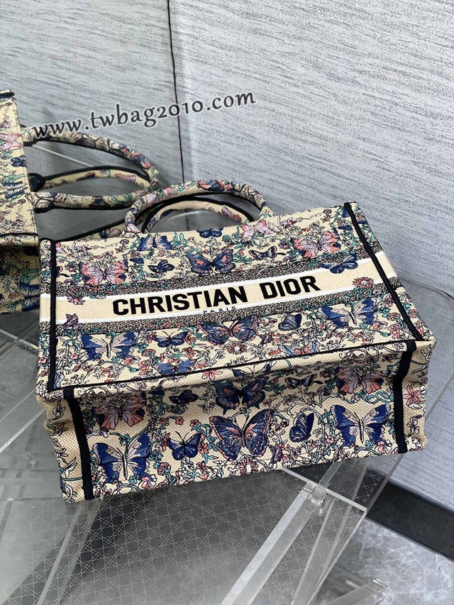 Dior专柜秋冬系列新款托特包迪奥高仿原单Tote包Around the world小号手提购物袋 djfk1707